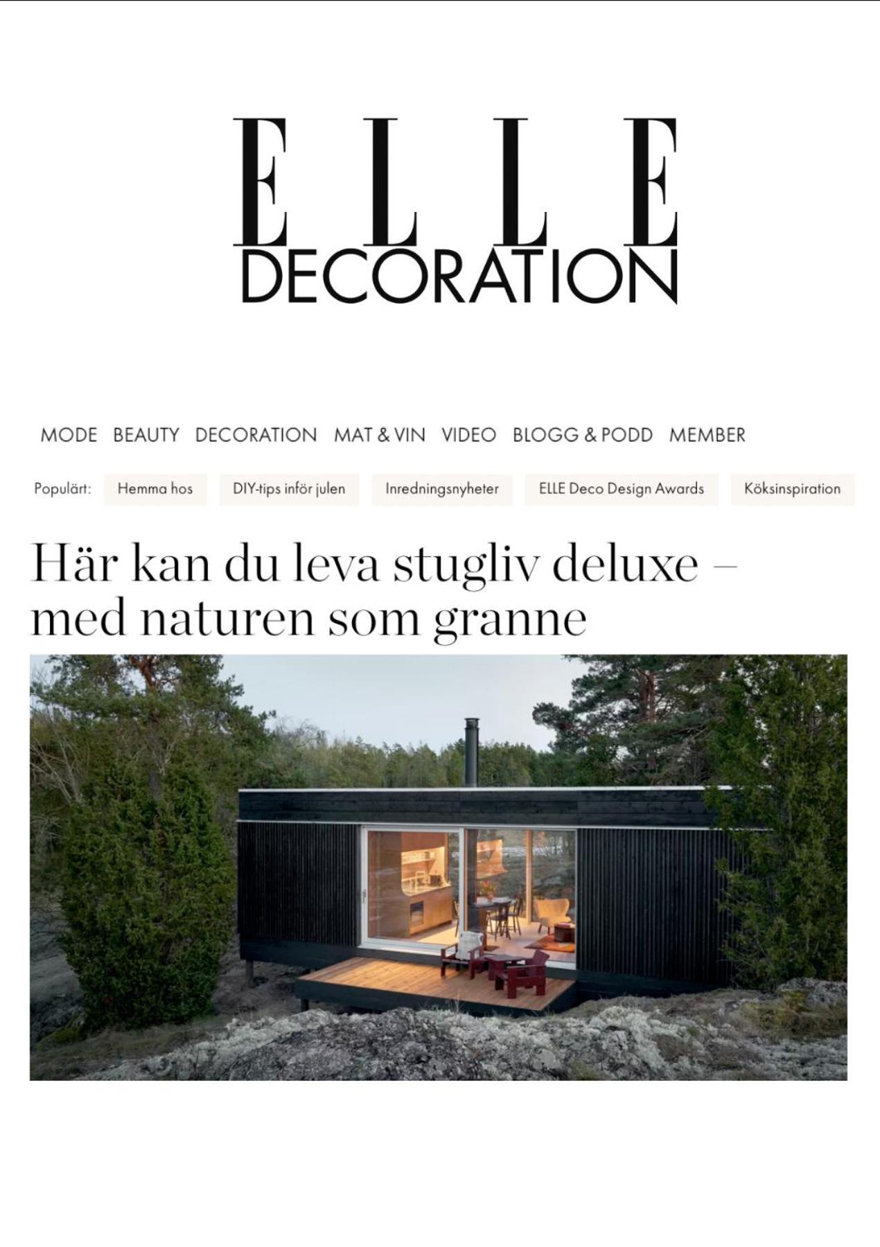 Landet, Designer Cabins In The Swedish Archipelago Västerljung Exterior foto